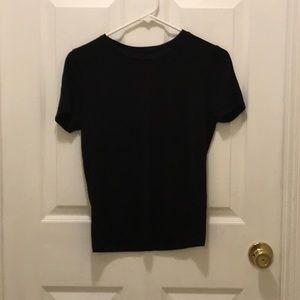 F21 Plain Black Shirt